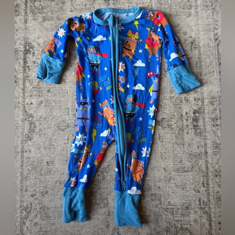 Little Sleepies Sleepy Heroes Zippy Newborn